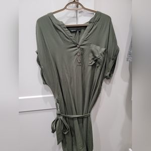 Olive Green Dress